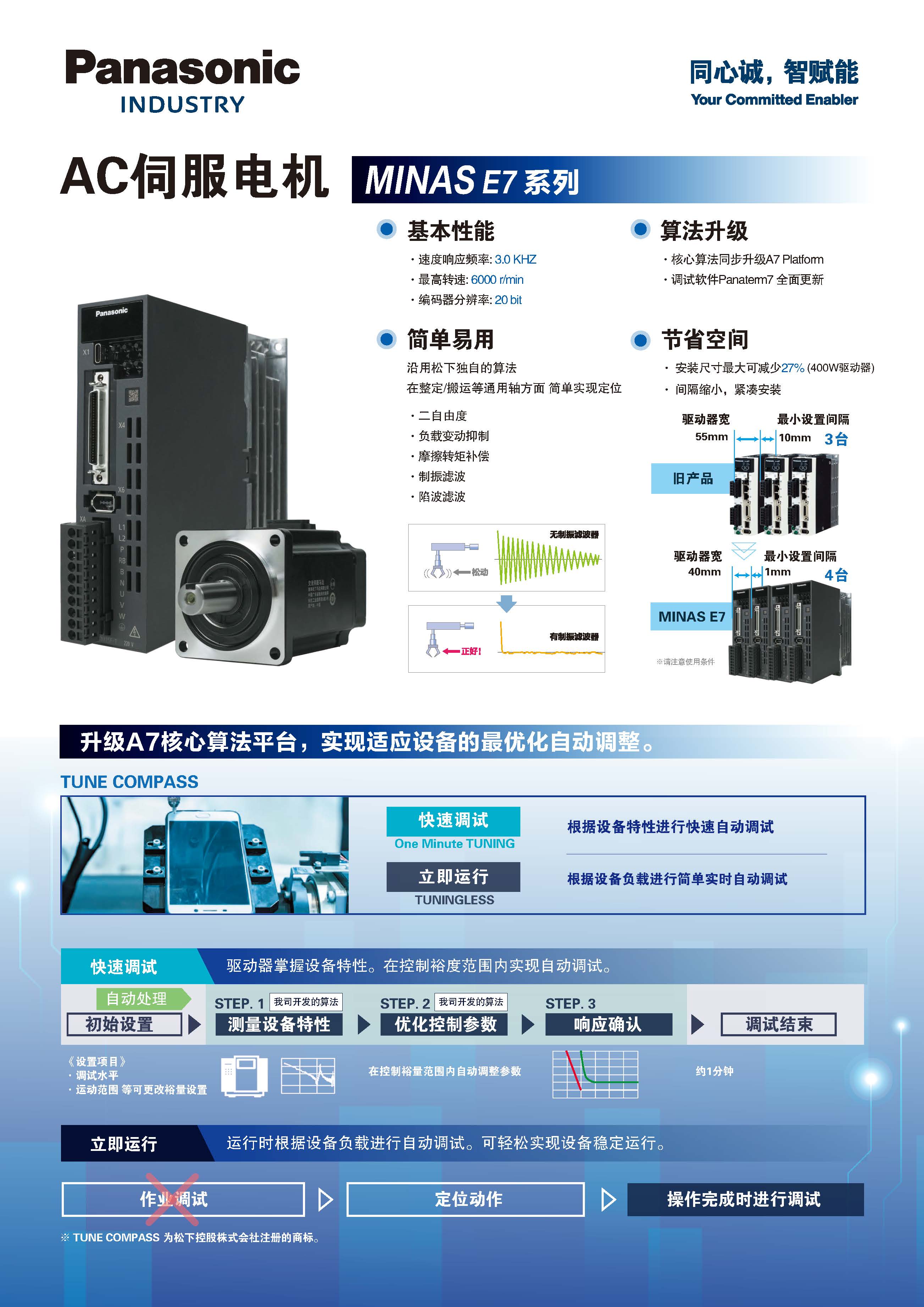 松下伺服电机A7